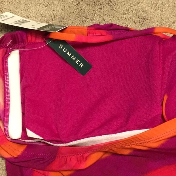 Lauren Ralph Lauren stripe tankini set. 10-top/12-bottom. NWT - Picture 6 of 8